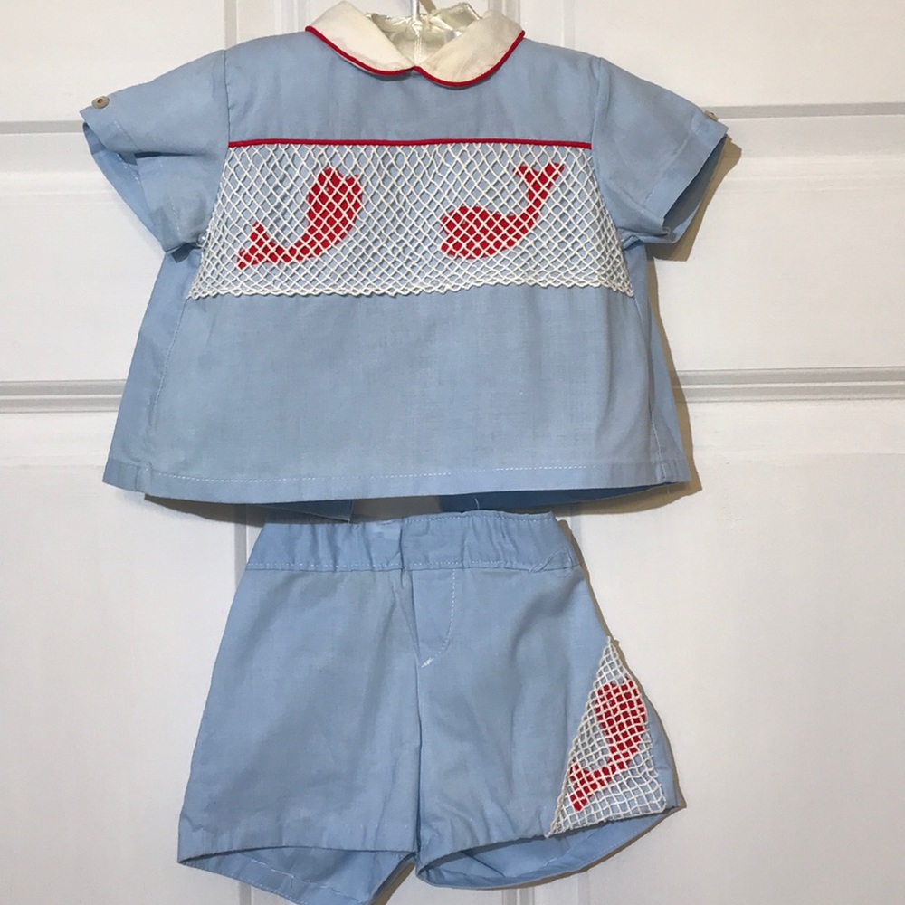 Super Cute Vintage 2 piece baby outfit 🐥🐥